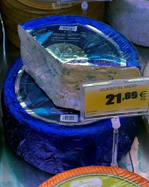 Queso azul asturiano El Vicio