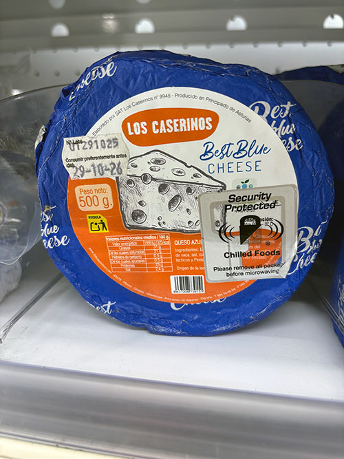 Queso azul de Los Caserinos en Asturias