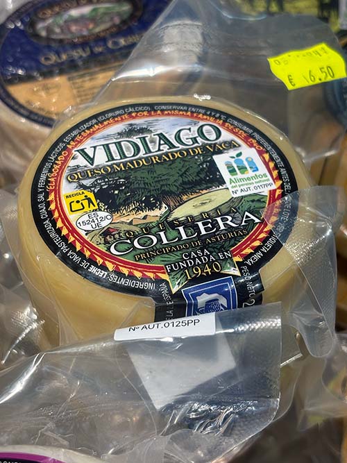 Queso asturiano Vidiago