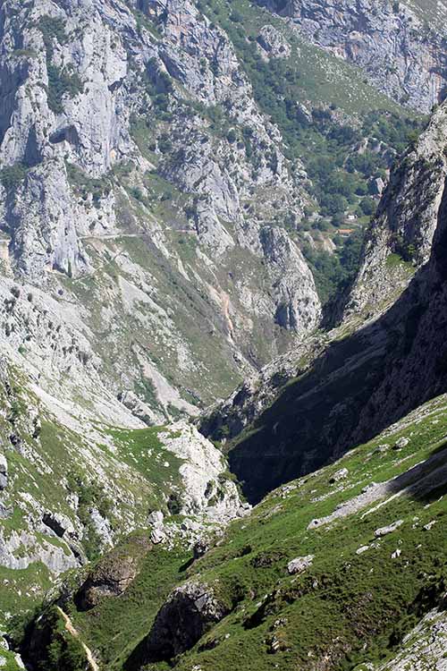 Subida a Bulnes en Asturias