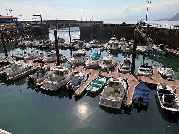 Puerto viejo de Lastres en Asturias