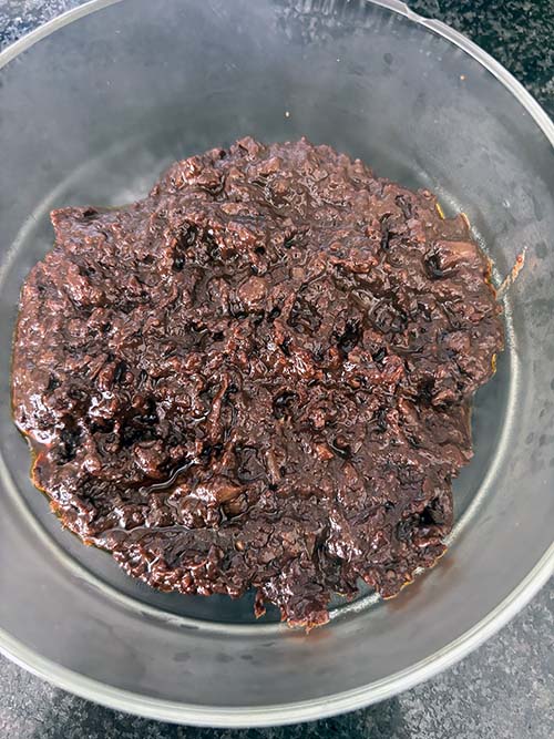Morcilla matachana frita para torto asturiano