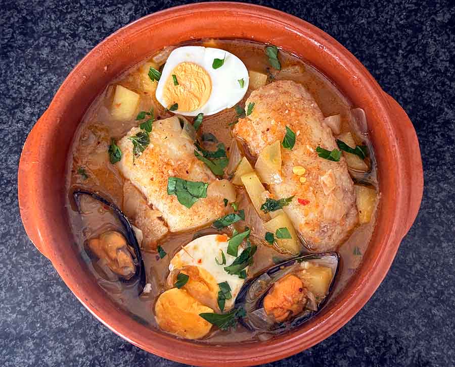 Merluza a la sidra a la asturiana