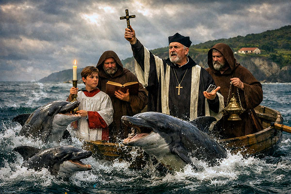 Excomulgando a los delfines en Candás