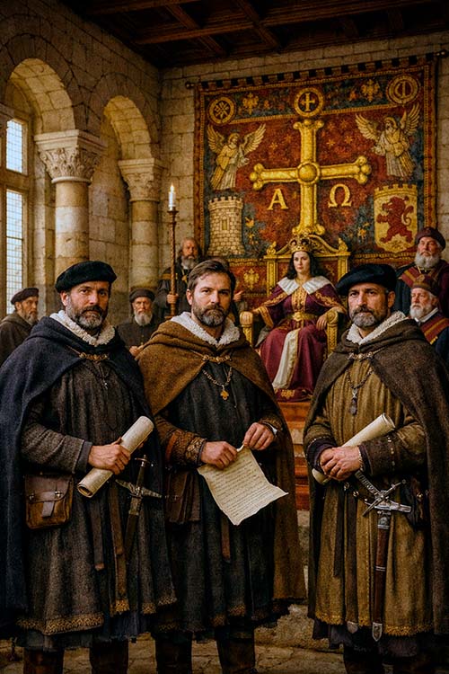 Reunión de las cortes celebradas en la ciudad de Oviedo en el siglo XII