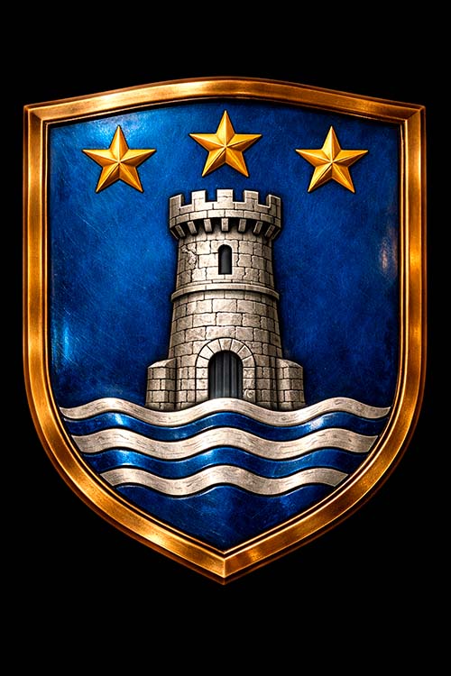 Escudo de otro de los linajes Mier