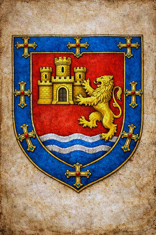 Escudo del apellido asturiano Marqués