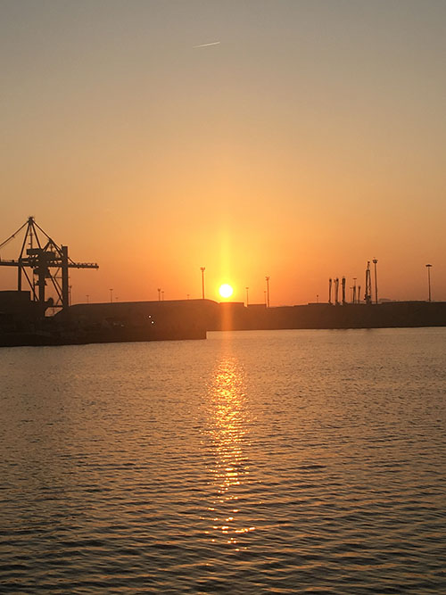 Puerto del Musel en Gijón