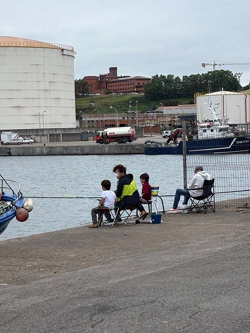 Puerto del Musel en Gijón
