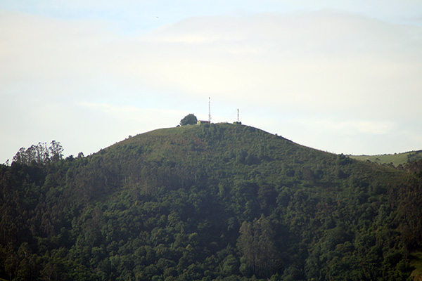 Vista desde el parque de Los Pericones en Gijón