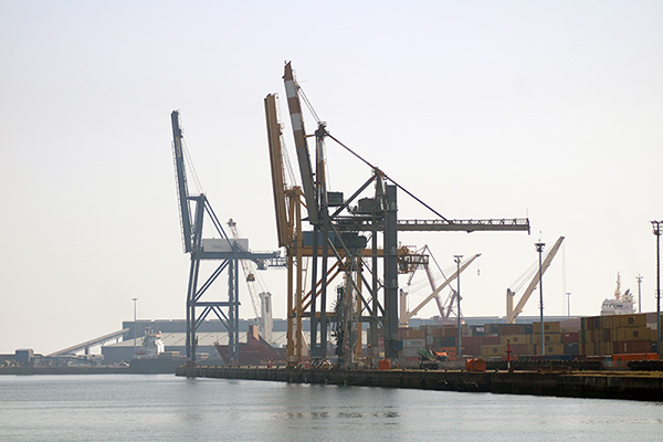 Puerto del Musel en Gijón