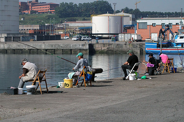 Puerto del Musel en Gijón