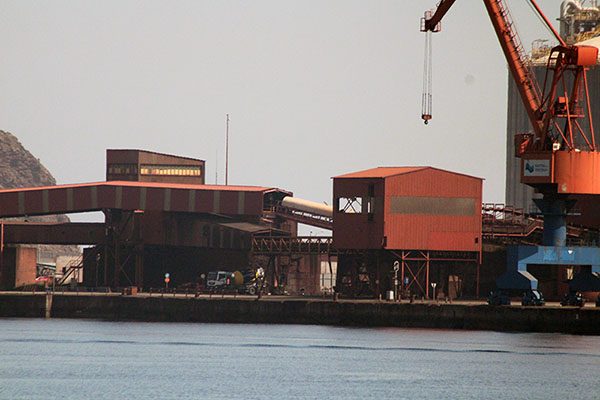 Puerto del Musel en Gijón
