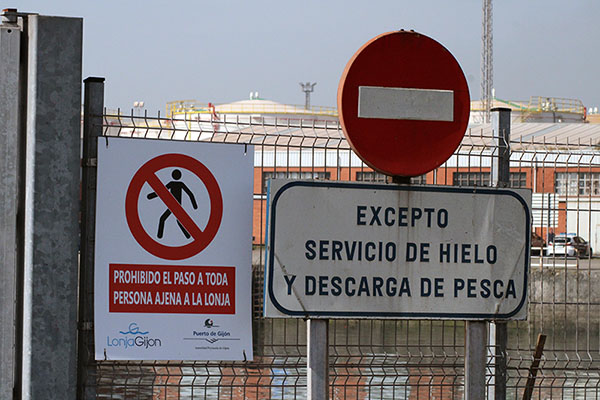 Puerto del Musel en Gijón