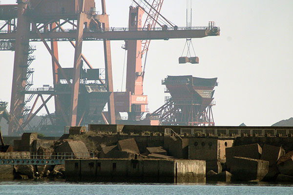 Puerto del Musel en Gijón