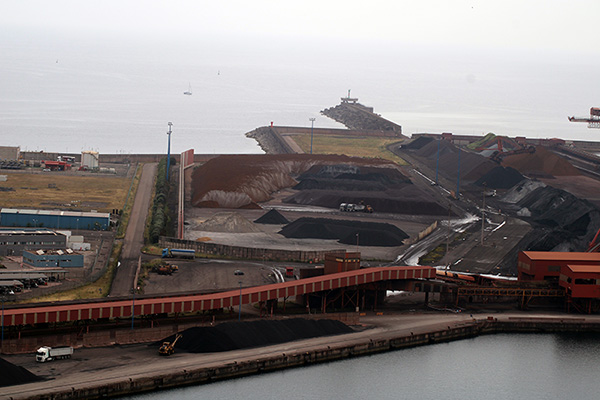 Puerto del Musel en Gijón