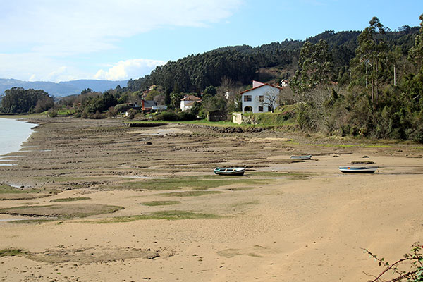 Ría de Villaviciosa en Asturias