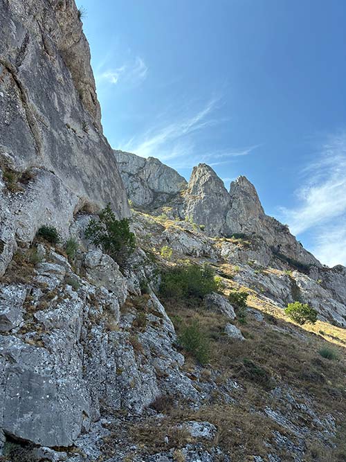 Vista de la cordillera Cantábrica en Asturias