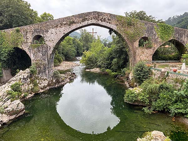 Puente Romano del Cangas de Onís en Asturias