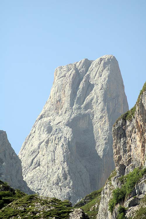Pico Urriellu o Naranjo de Bulnes en Asturias