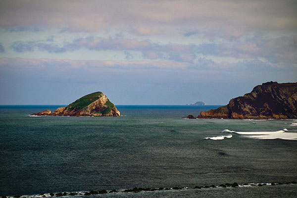 Islas en la costa asturiana