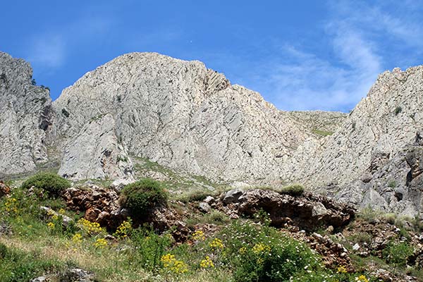 Mediodía en un braña de montaña asturiana