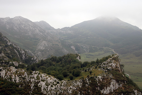 Paisaje asturiano de montaña