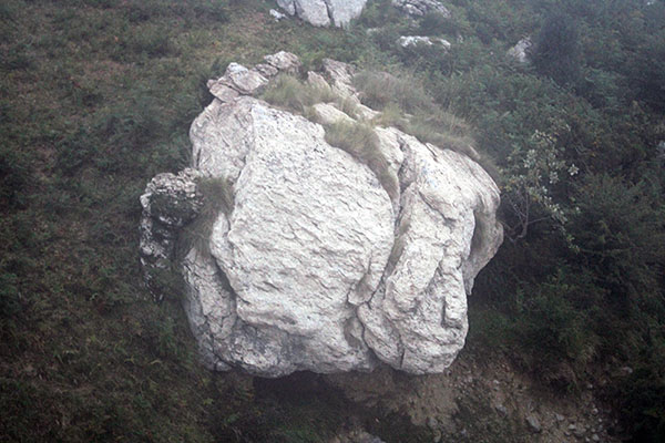 Paisaje de los lagos de Covadonga en Asturias