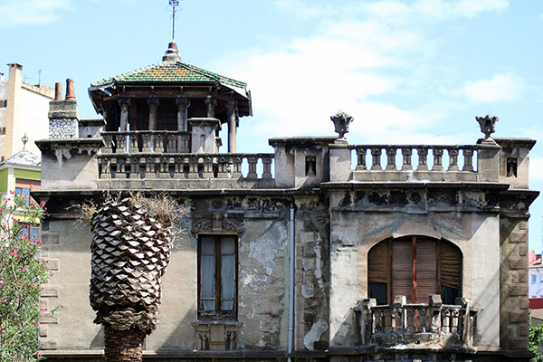 Palacete de Ladislao Menéndez en la plaza de Europa de Gijón