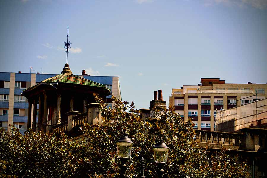 Palacete de Ladislao Menéndez en la plaza de Europa de Gijón