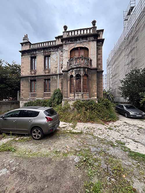 Palacete de Ladislao Menéndez en la plaza de Europa de Gijón