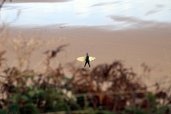 Playa de Xivares en Carreño en Asturias