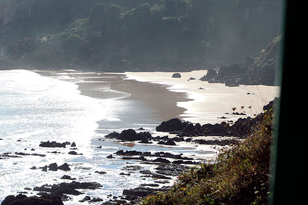 Playa del Tranqueru en Perlora en Asturias