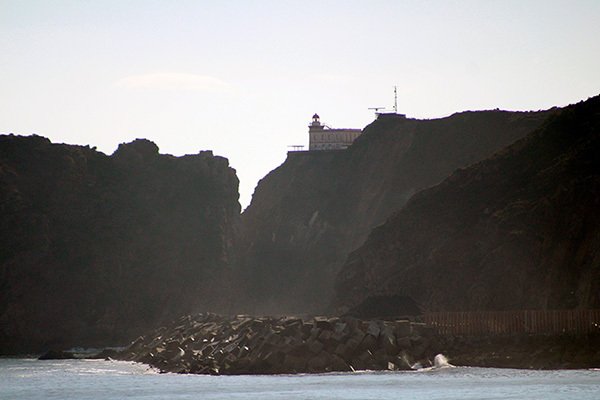 Faro de cabo de Torres en Gijón