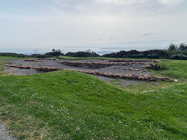 Excavaciones en el castro astur de la Campa de Torres en Gijón