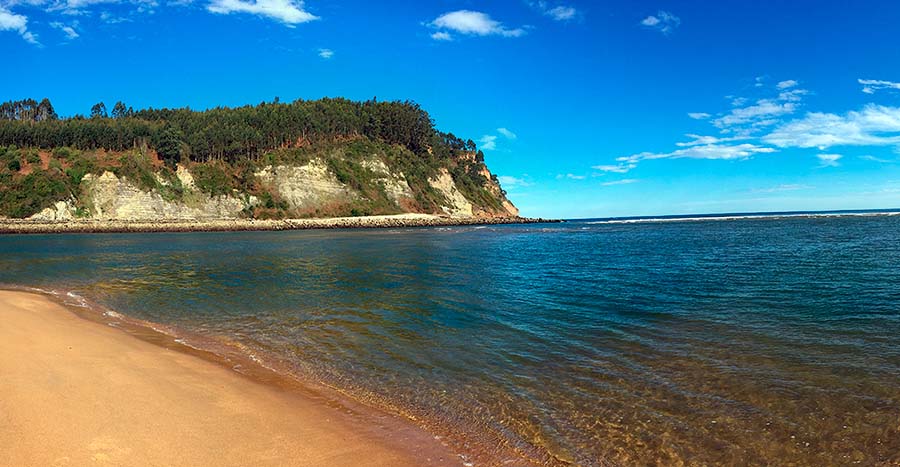 Playa en Asturias