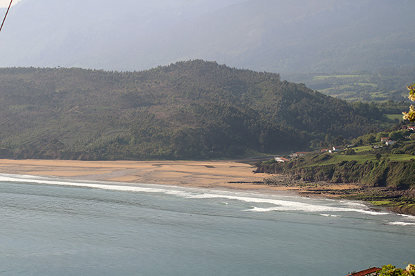 Playa de La Griega en Colunga en Asturias